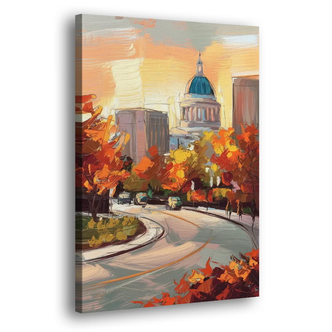 Lincoln Scenic Views Side - Canvas Wall Art