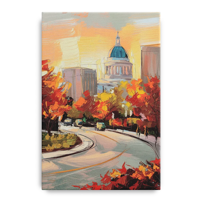 Lincoln Scenic Views Front - Canvas Wall Art