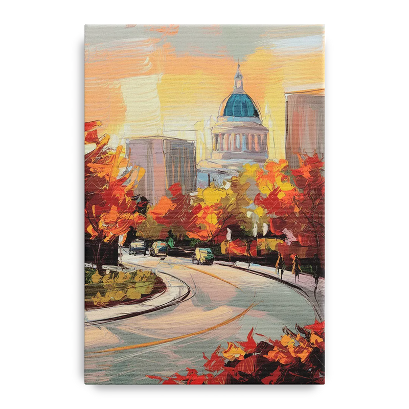 Lincoln Scenic Views Front - Canvas Wall Art