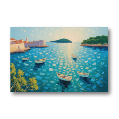 Lokrum Island Escape - Canvas Wall Art - Front
