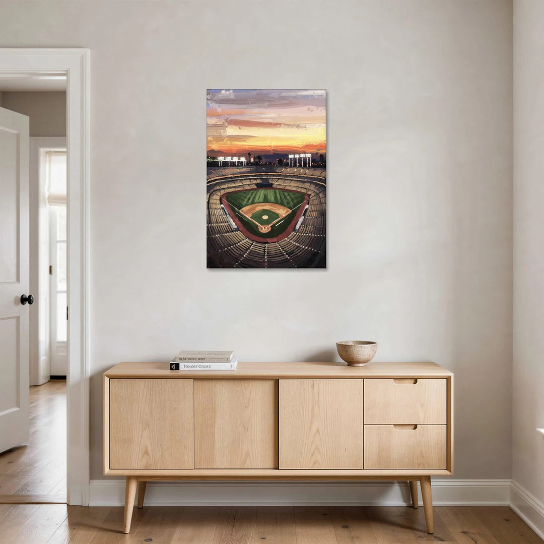 Los Angeles Angels Stadium - Canvas Wall Art - Coffee Table - 24x36
