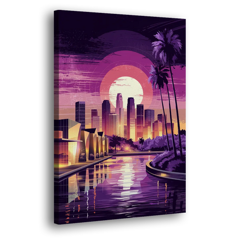 Los Angeles Art District - Canvas Wall Art
