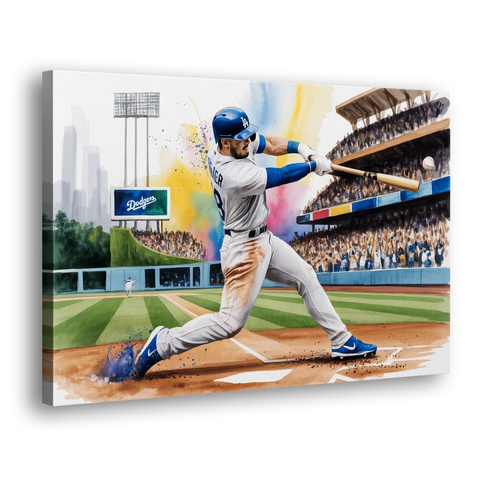 Los Angeles Dodgers Grand Slam - Canvas Wall Art