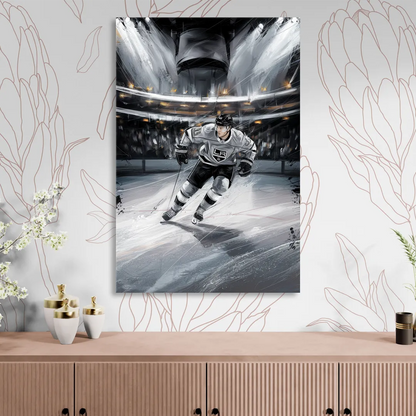 Los Angeles Kings Ice Hockey Sitting Room - Canvas Wall Art