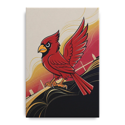 Louisville Cardinals Pride Front - Canvas Wall Art