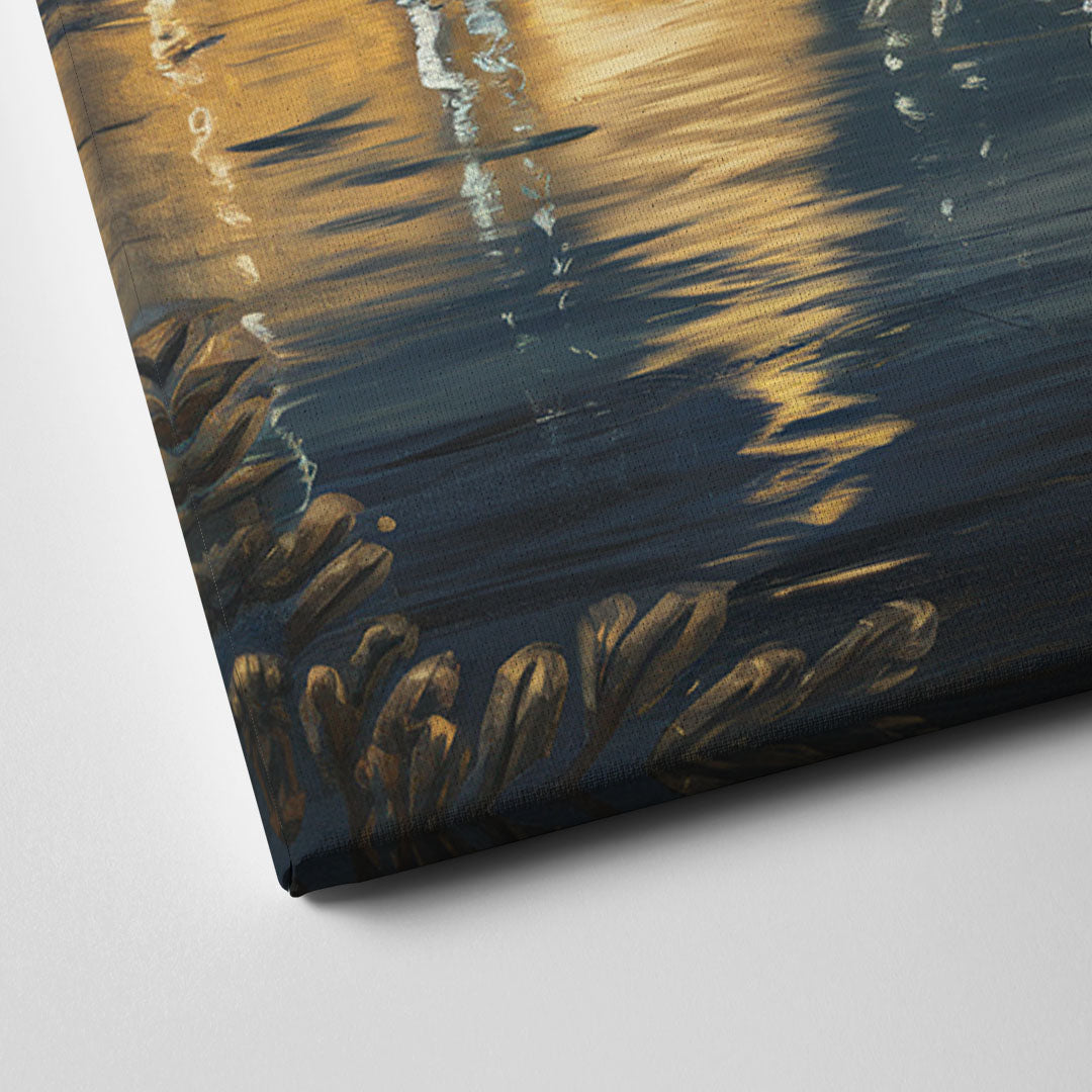 Louisville Downtown Skyline Canvas Close Up