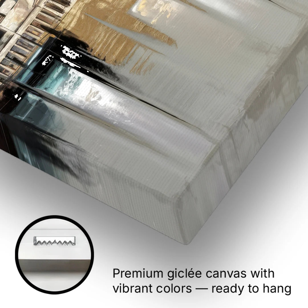 Louisville Historic Landmarks - Canvas Wall Art - Gallery Wrap Corner