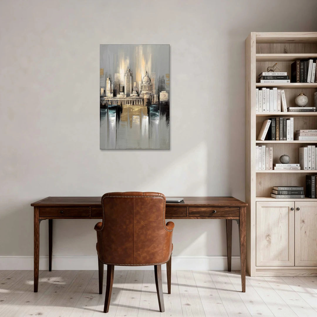 Louisville Historic Landmarks - Canvas Wall Art - Office - 24x36