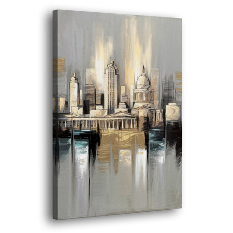 Louisville Historic Landmarks - Canvas Wall Art - Side