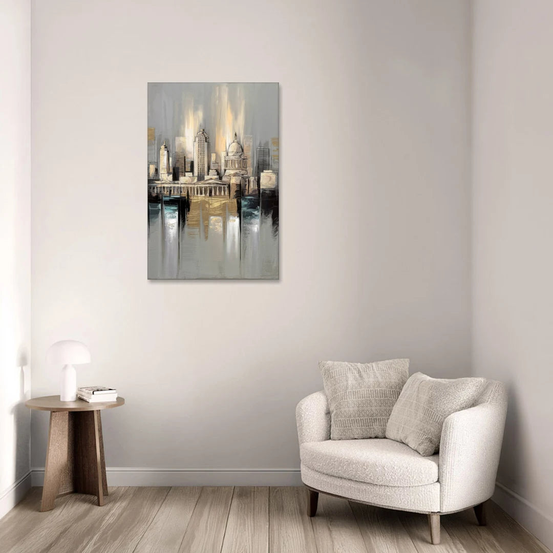 Louisville Historic Landmarks - Canvas Wall Art - Sofa - 24x36