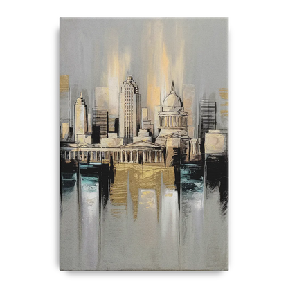 Louisville Historic Landmarks Front - Canvas Wall Art