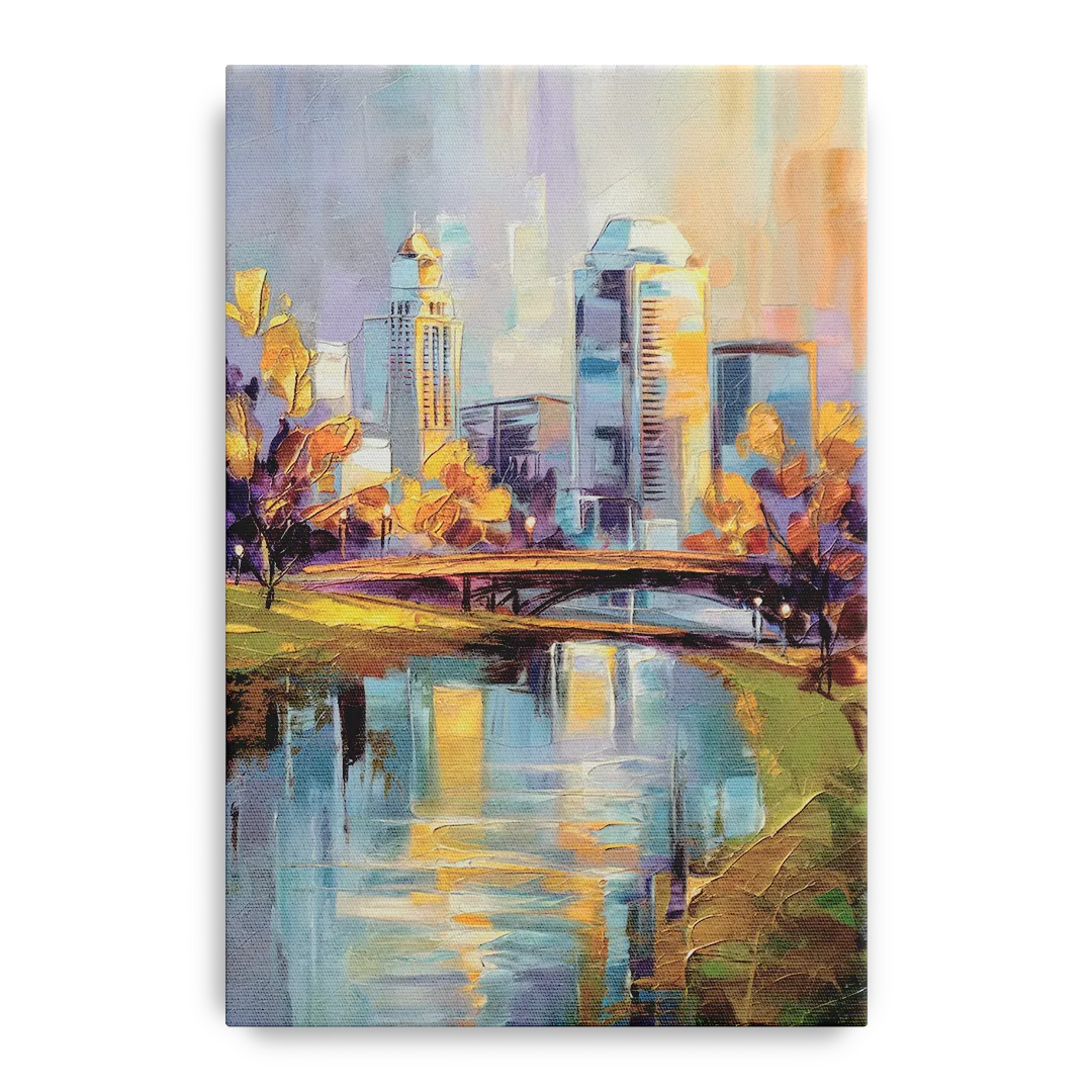 Louisville Waterfront Park Front - Canvas Wall Art