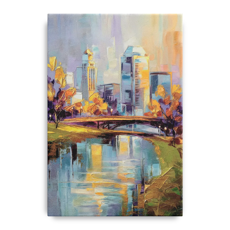 Louisville Waterfront Park Front - Canvas Wall Art