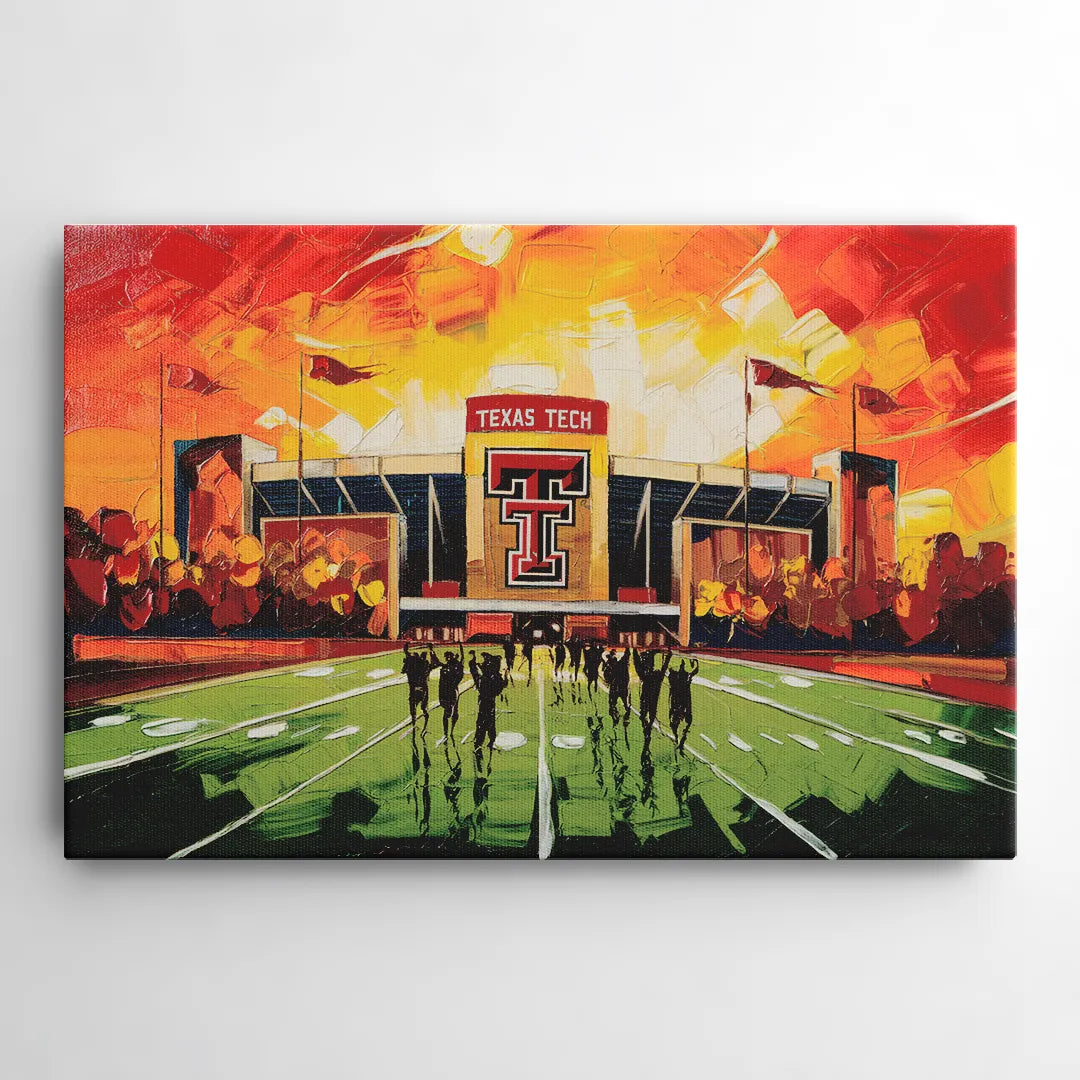 Lubbock Classic Red Raiders - Canvas Wall Art