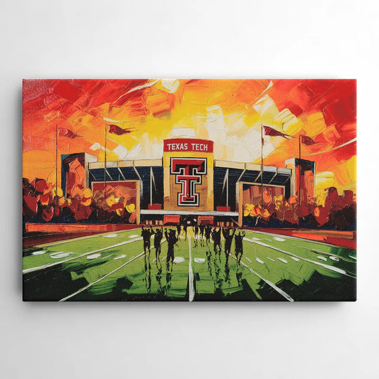 Lubbock Classic Red Raiders - Canvas Wall Art