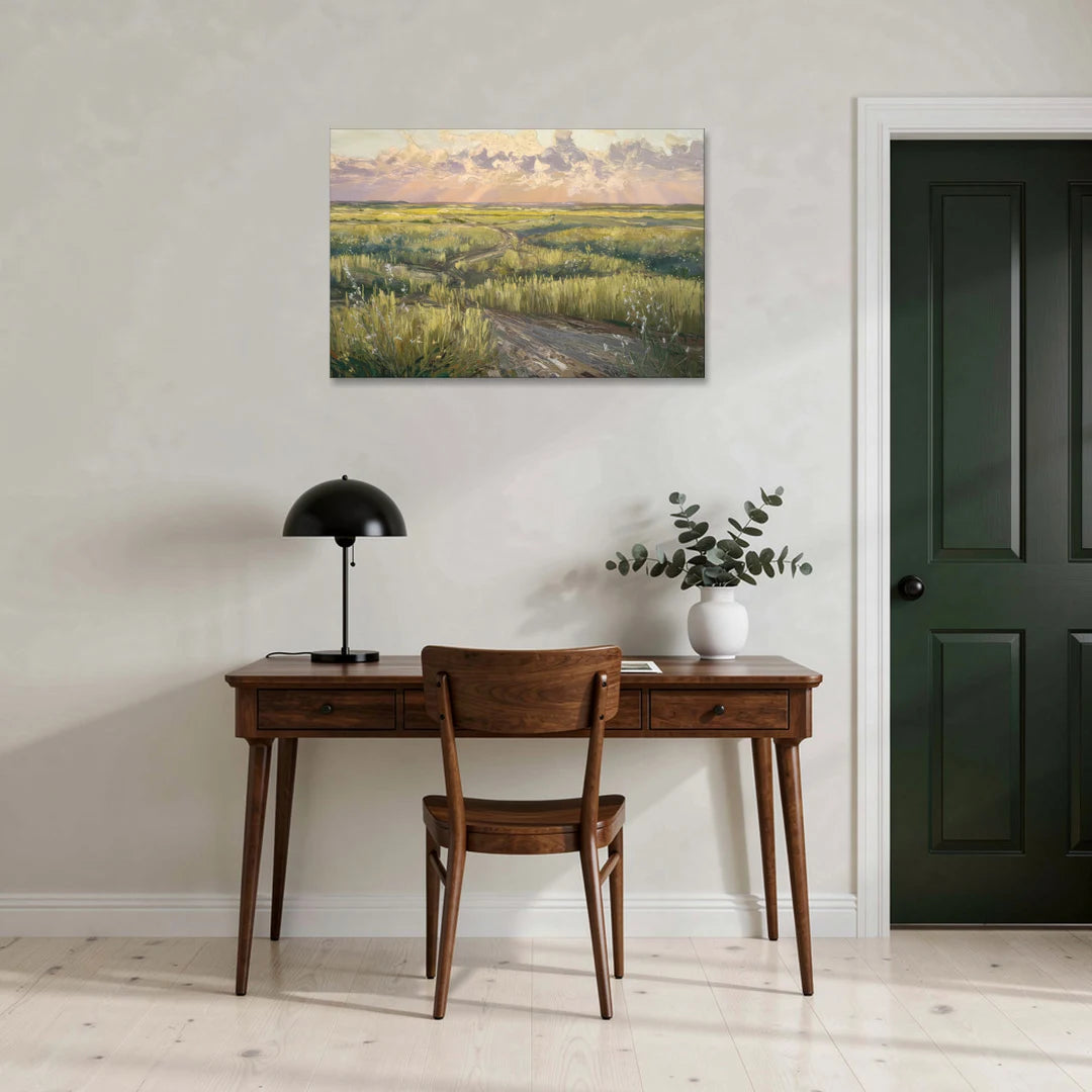 Lubbock Prairie Landscape - Canvas Wall Art - Office - 36x24
