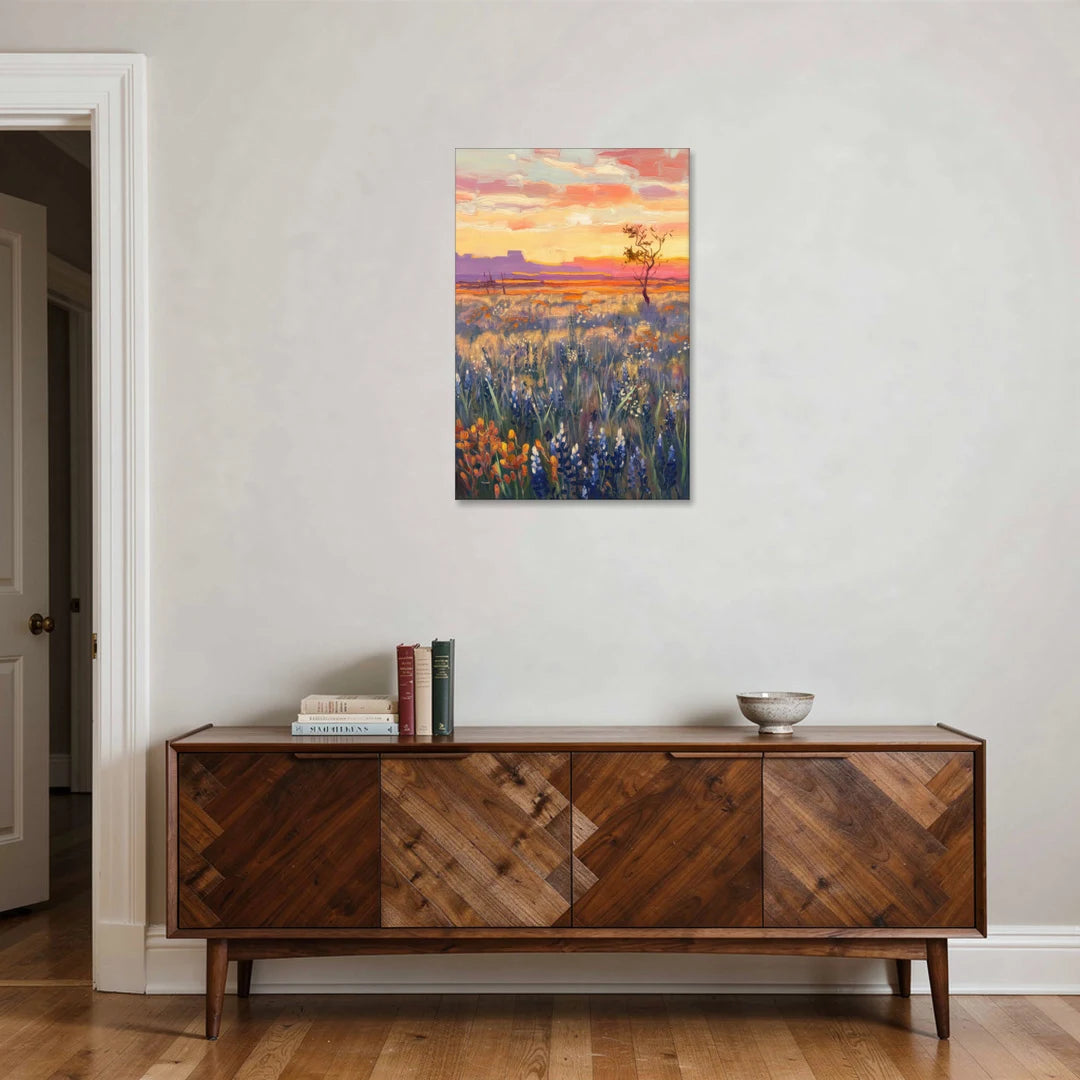 Lubbock West Texas Horizon - Canvas Wall Art - Coffee Table - 24x36