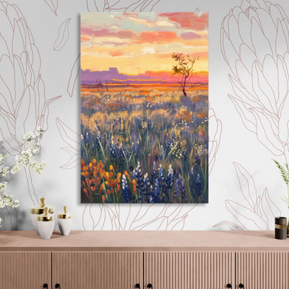 Lubbock West Texas Horizon Sitting Room - Canvas Wall Art
