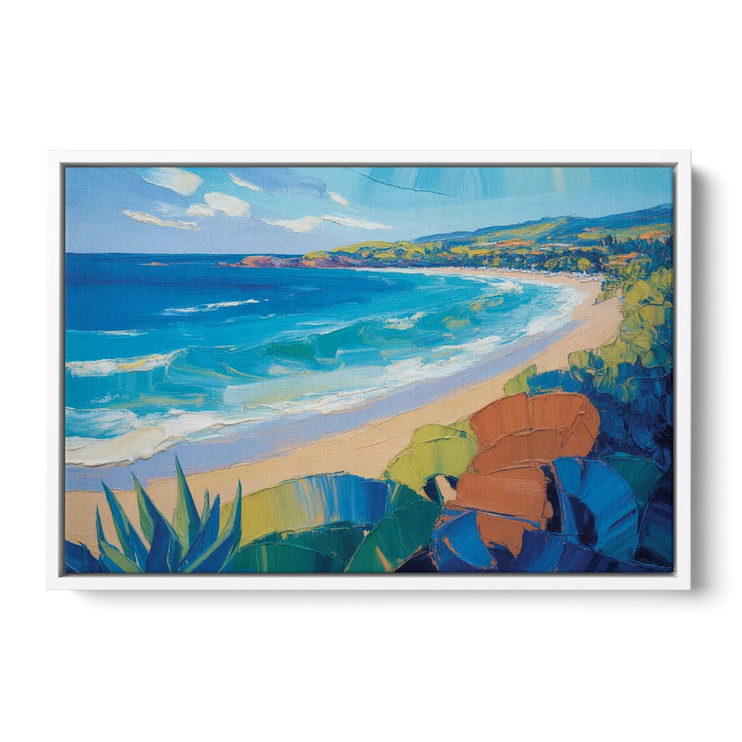 Luxury Punta Mita Bay Front - White Canvas Wall Art