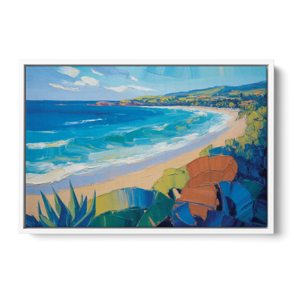 Luxury Punta Mita Bay Front - White Canvas Wall Art