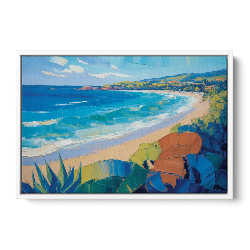 Luxury Punta Mita Bay Front - White Canvas Wall Art