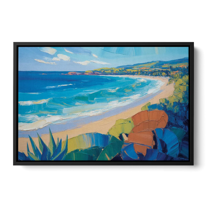 Luxury Punta Mita Bay Front - Black Canvas Wall Art