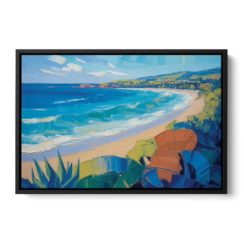 Luxury Punta Mita Bay Front - Black Canvas Wall Art