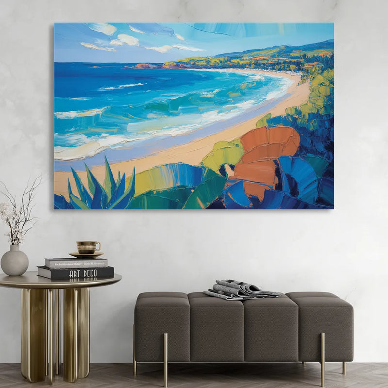 Luxury Punta Mita Bay Sitting Room - Canvas Wall Art