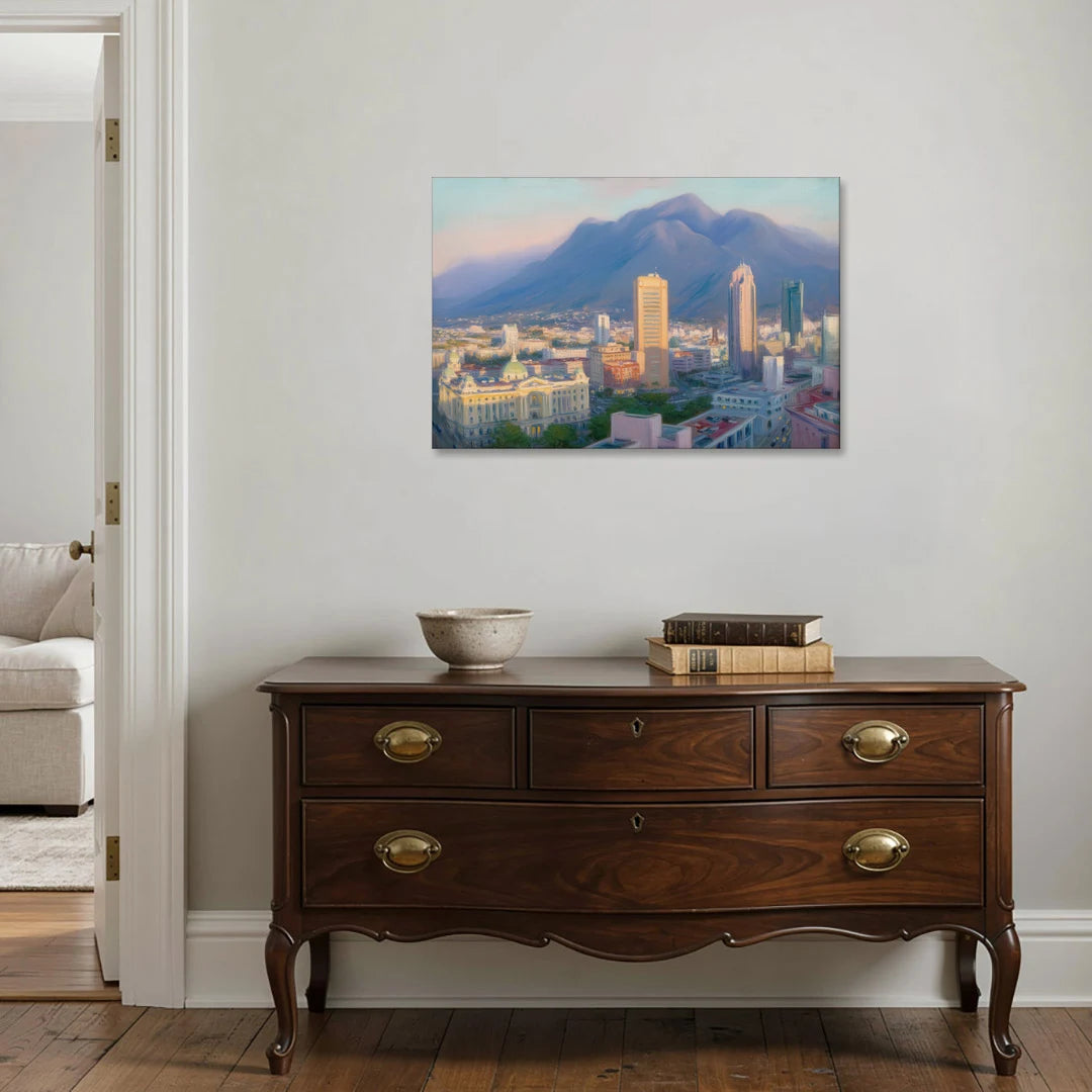 Macroplaza Skyline - Canvas Wall Art - Coffee Table - 36x24