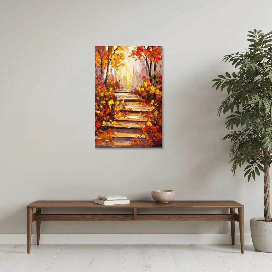 Madison Arboretum Trails - Canvas Wall Art - Coffee Table - 24x36
