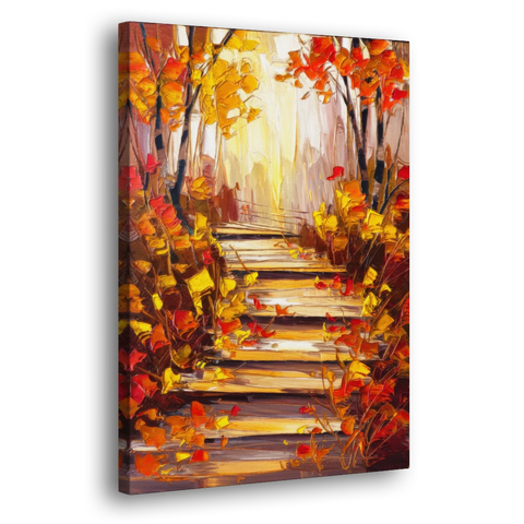 Madison Arboretum Trails - Canvas Wall Art - Side