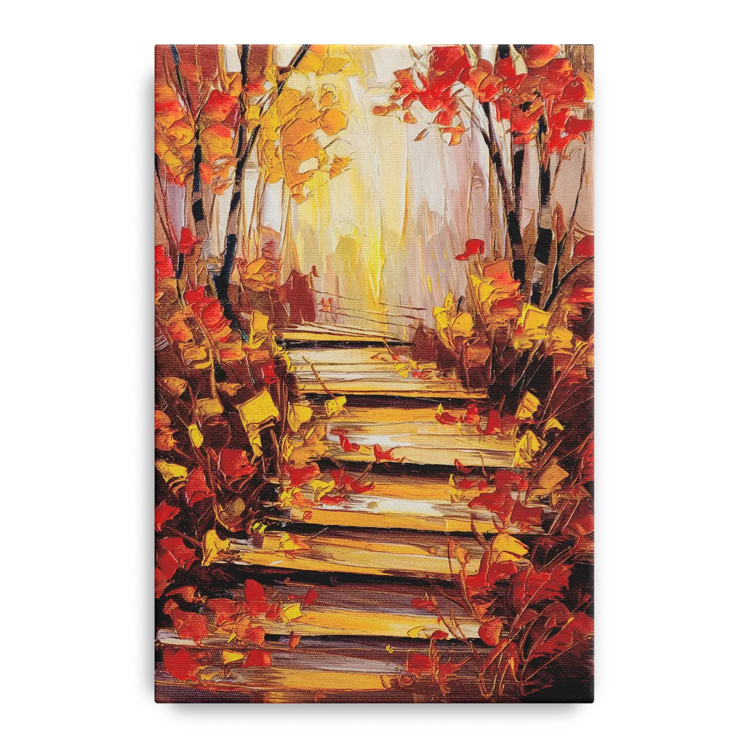 Madison Arboretum Trails Front - Canvas Wall Art