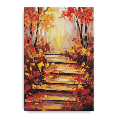 Madison Arboretum Trails Front - Canvas Wall Art