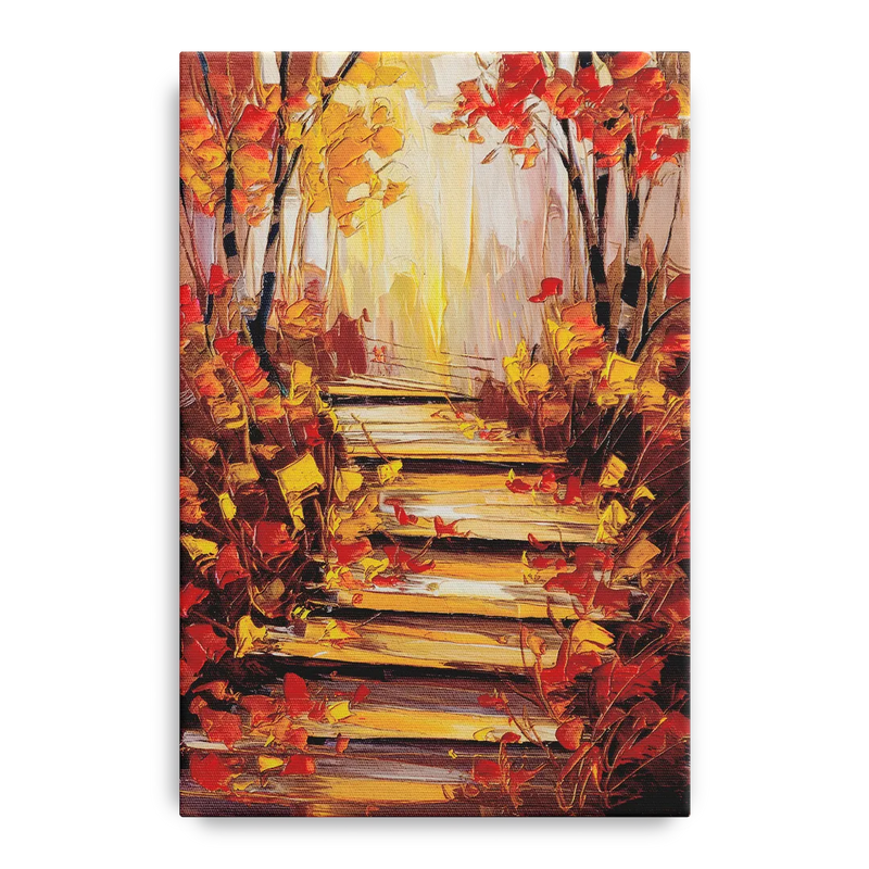 Madison Arboretum Trails Front - Canvas Wall Art