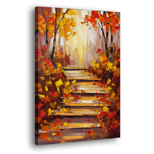 Madison Arboretum Trails Side - Canvas Wall Art