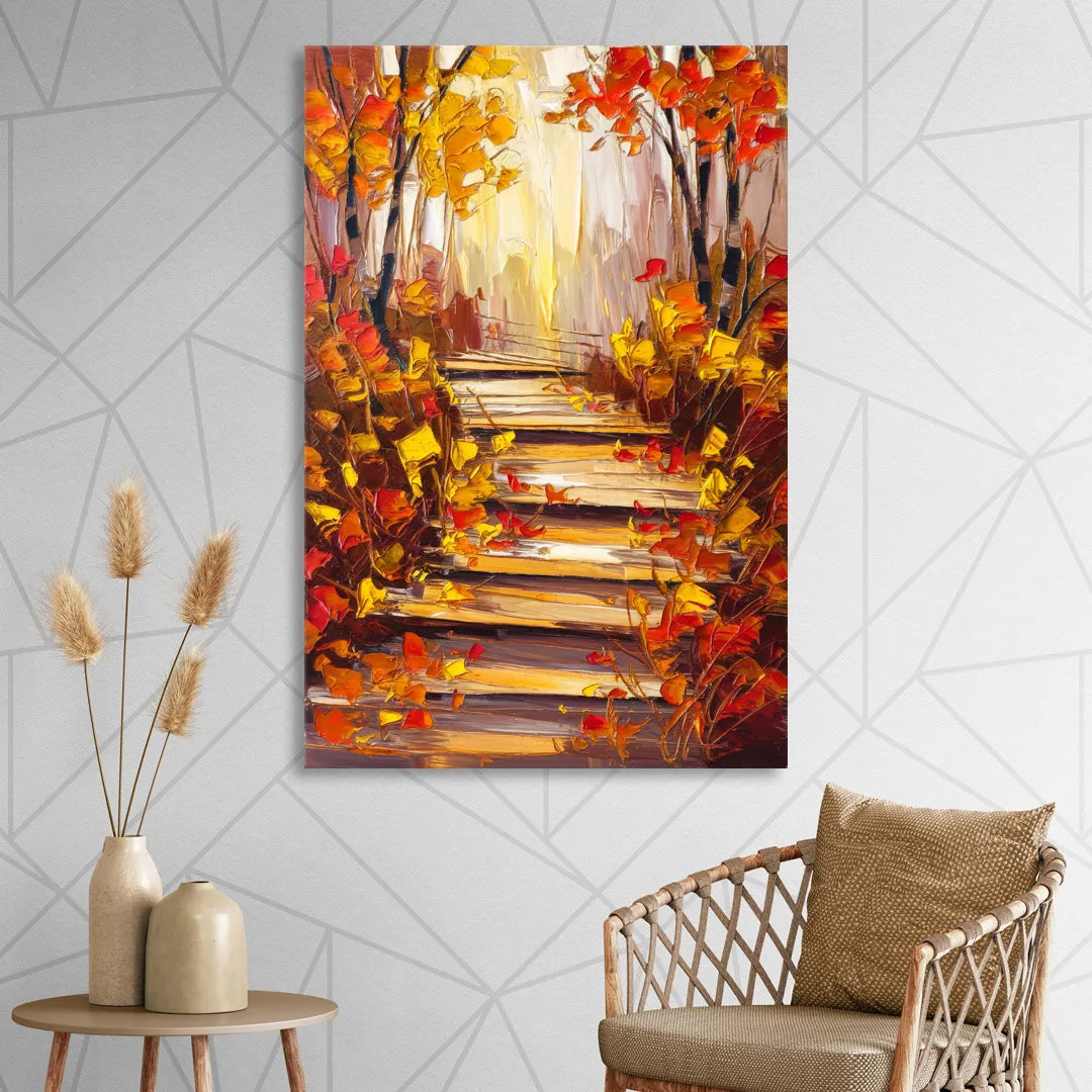 Madison Arboretum Trails Living Room - Canvas Wall Art