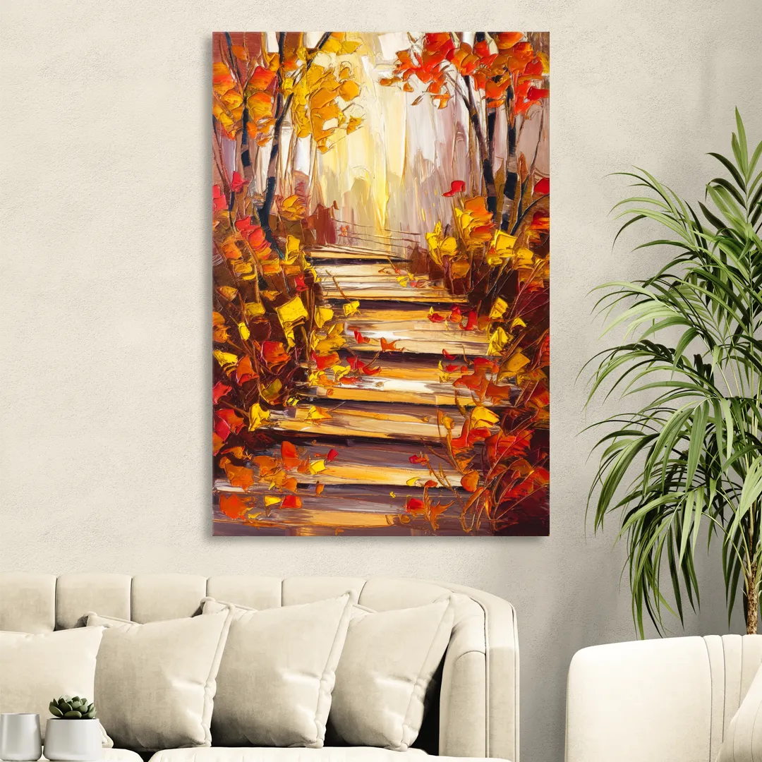 Madison Arboretum Trails Sitting Room - Canvas Wall Art
