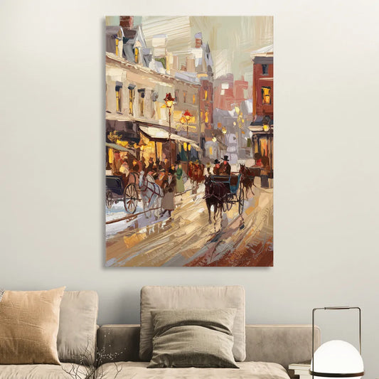 Madison Cultural Heritage Living Room - Canvas Wall Art
