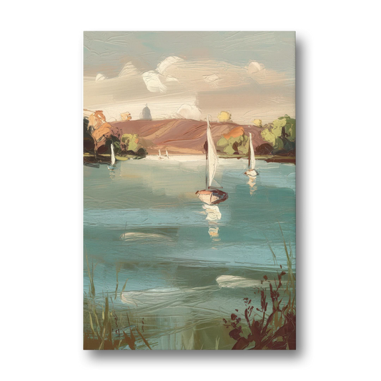 Madison Lake Mendota Serenity - Canvas Wall Art - Front