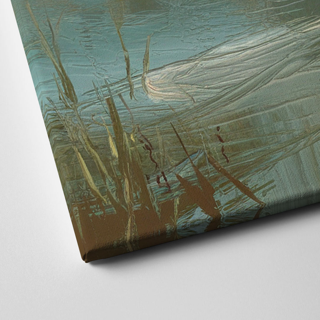 Madison Lake Mendota Serenity Canvas Close Up