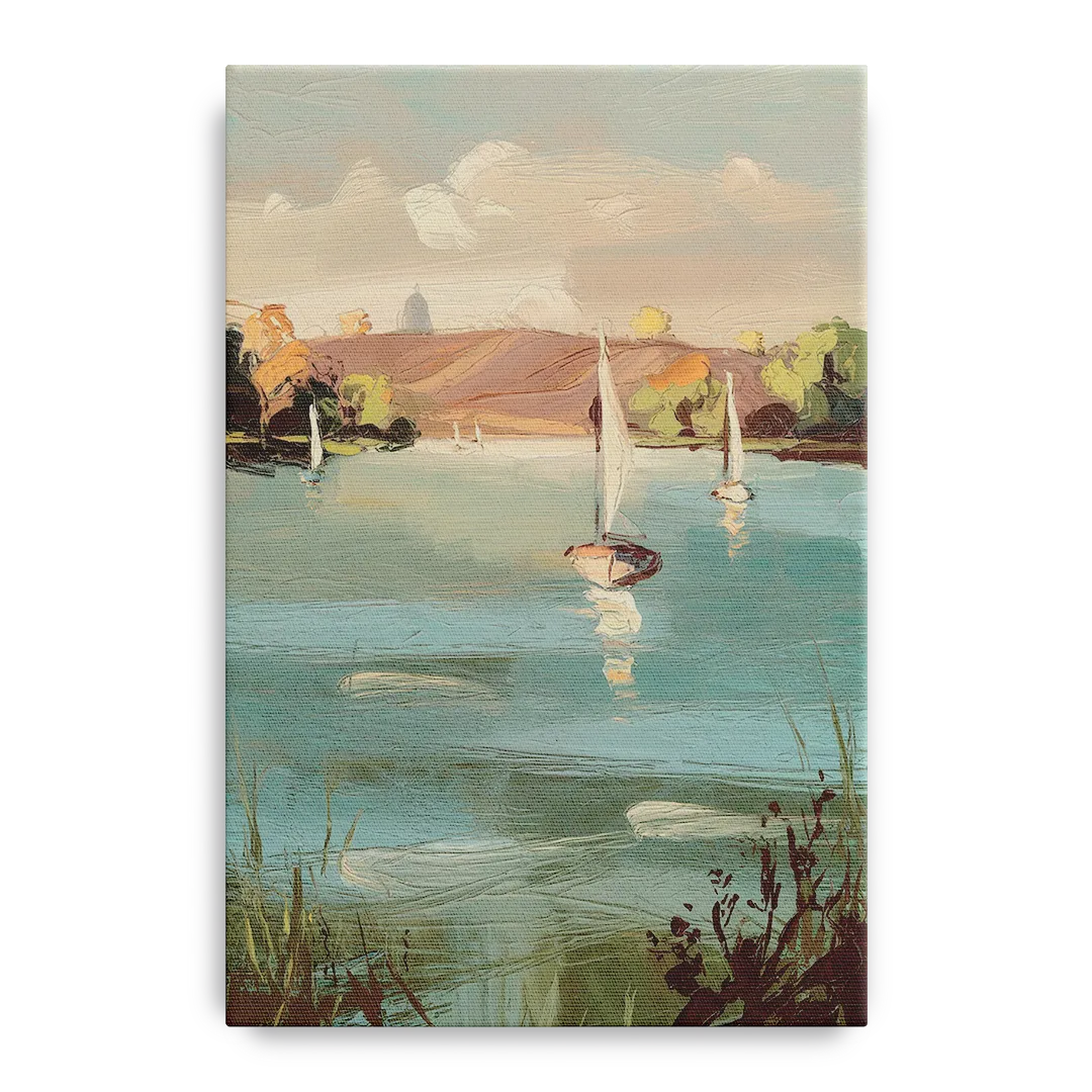 Madison Lake Mendota Serenity Front - Canvas Wall Art