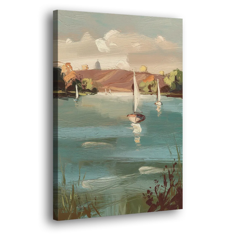Madison Lake Mendota Serenity - Canvas Wall Art