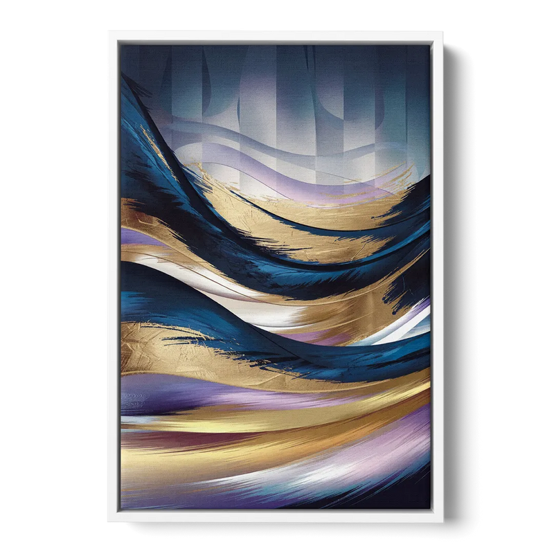 Madison Overture Center Scene Front - White Canvas Wall Art