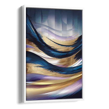 Madison Overture Center Scene Side - White Canvas Wall Art