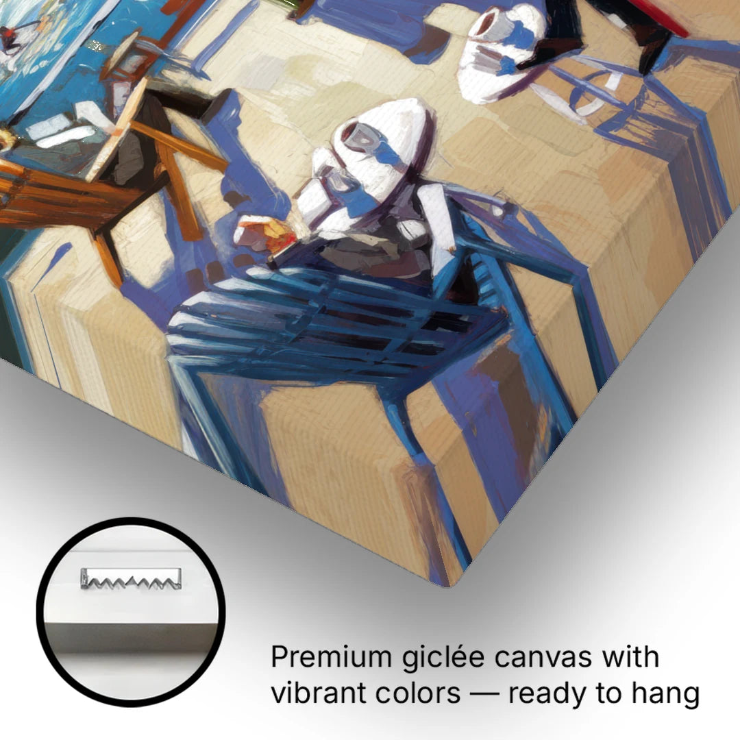 Madison Union Terrace Vibes - Canvas Wall Art - Gallery Wrap Corner