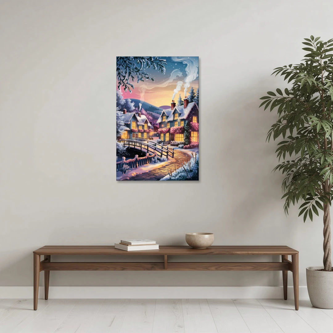 Madison Winter Wonderland - Canvas Wall Art - Coffee Table - 24x36