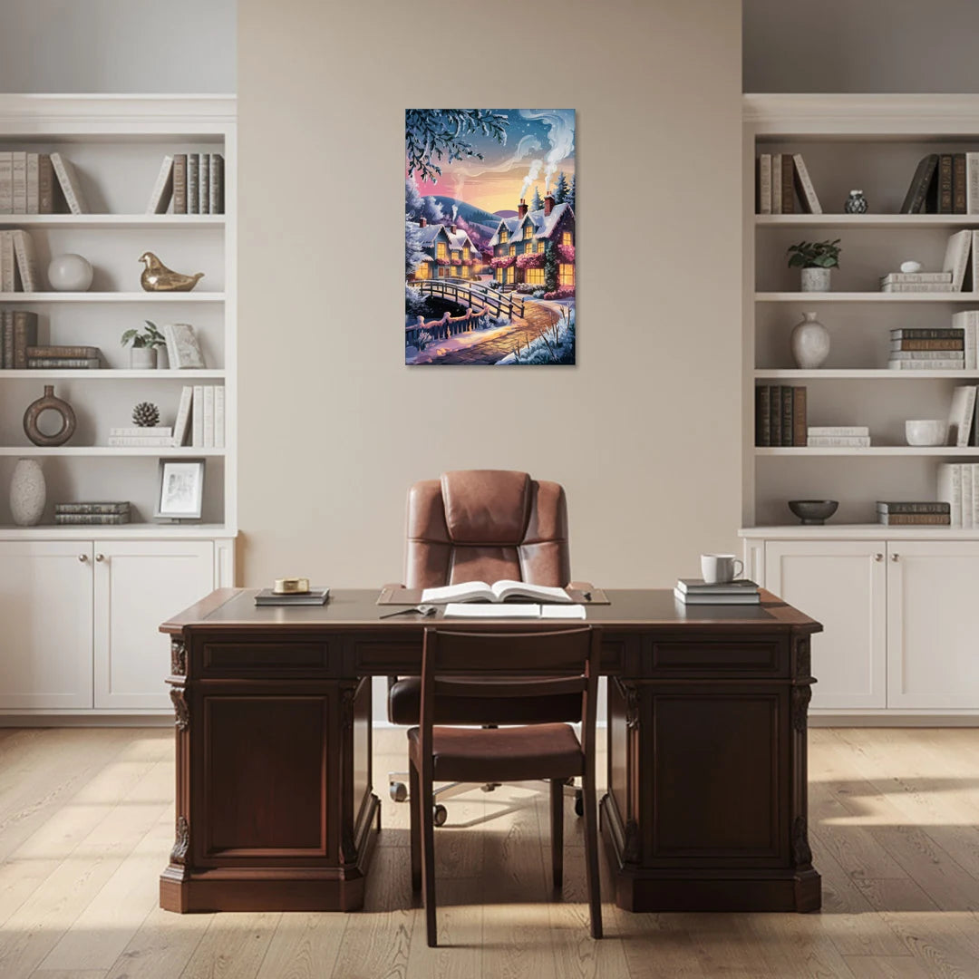 Madison Winter Wonderland - Canvas Wall Art - Office - 24x36