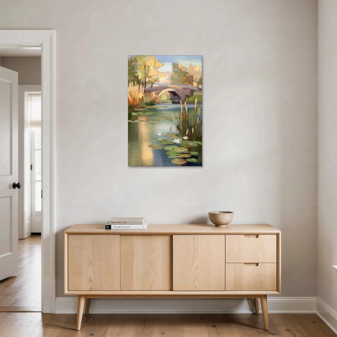 Madison Yahara River Tranquility - Canvas Wall Art - Coffee Table - 24x36