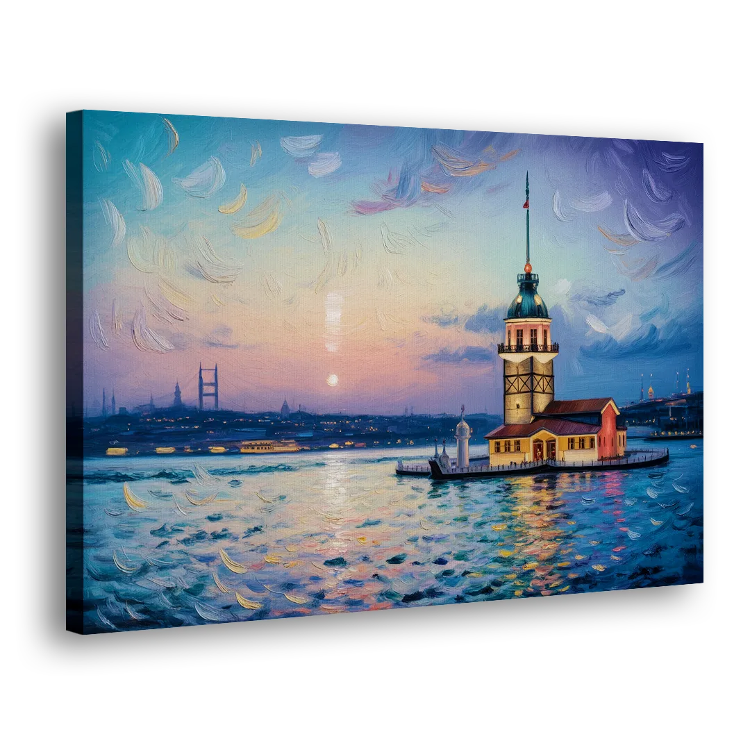 Maiden's Tower Mystery Side - Canvas Wall Art