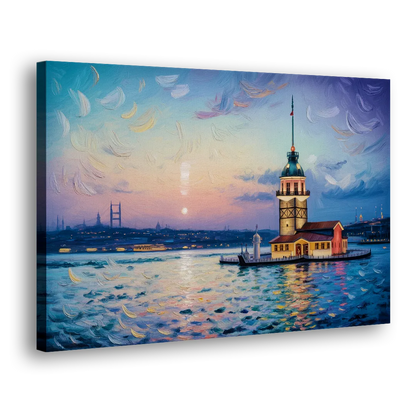 Maiden's Tower Mystery Side - Canvas Wall Art